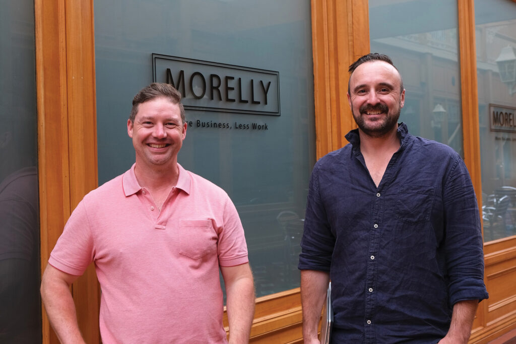 The founders of Morelly, experts in digital transformation and business growth strategies.